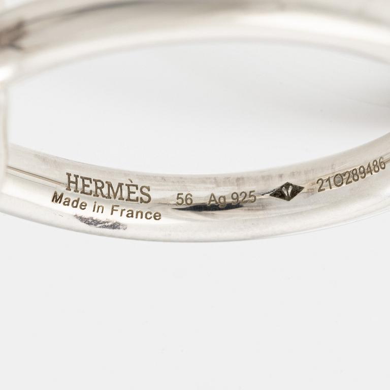 Hermès ring sterling silver "Echappee".