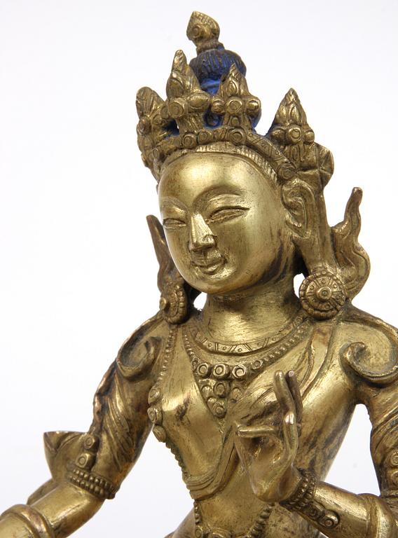BODISATTVA, sinotebetansk, 1800-tal.