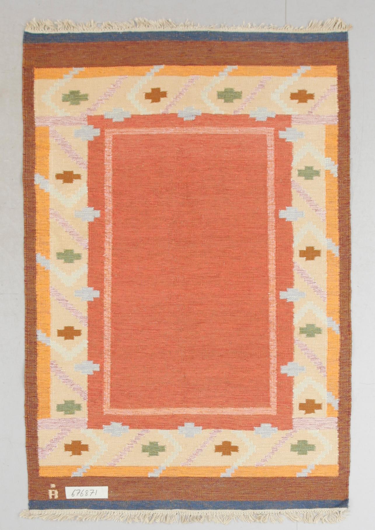 MATTA, rölakan Anna-Johanna Ångström, signerad Å. Ca 202 x 138 cm.