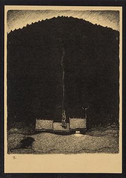 JOHN BAUER, lithograph, 1915.