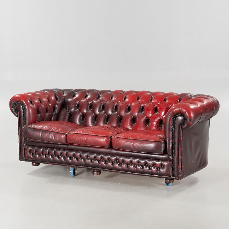 A sofa from the latter half of the 20th century.