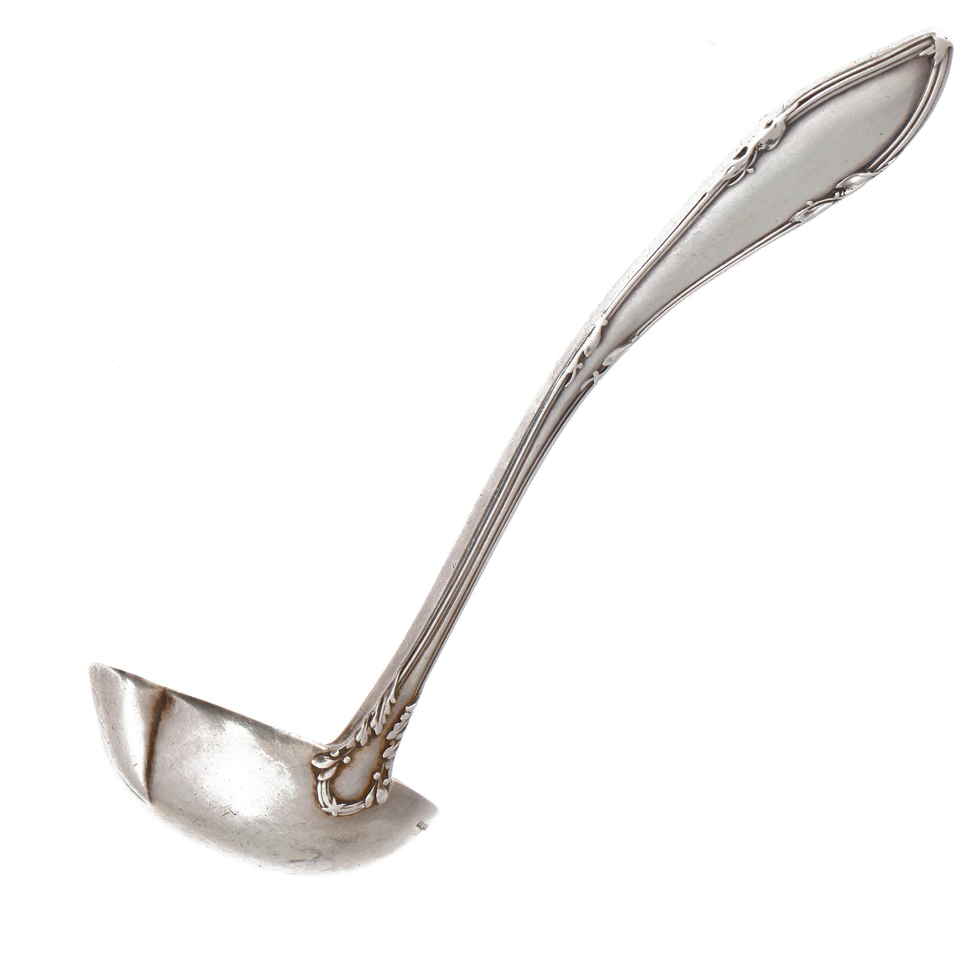 SÅSSLEV, silver, Ryssland, tidigt 1900-tal. Vikt ca 88 gram.