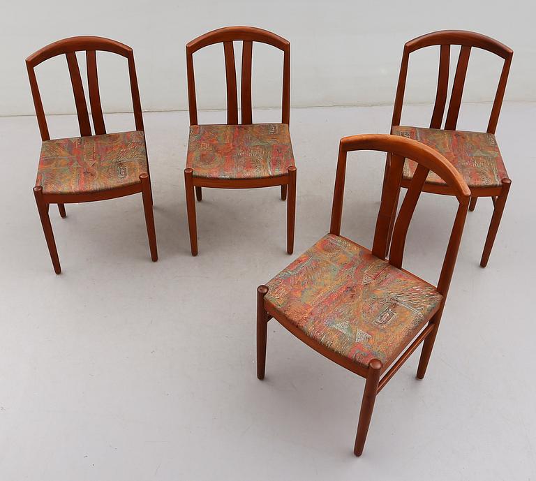 STOLAR, 4 st, C-E Ekström, Alb. Johansson & söner, Hyssna, 1900-talets andra hälft.