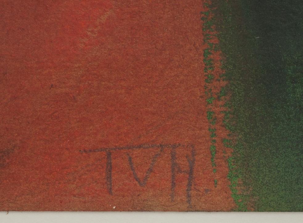 TORA VEGA HOLMSTRÖM, pastell, monogramsignerad TVH.