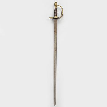 A Danish cavalry sword 1813 pattern.