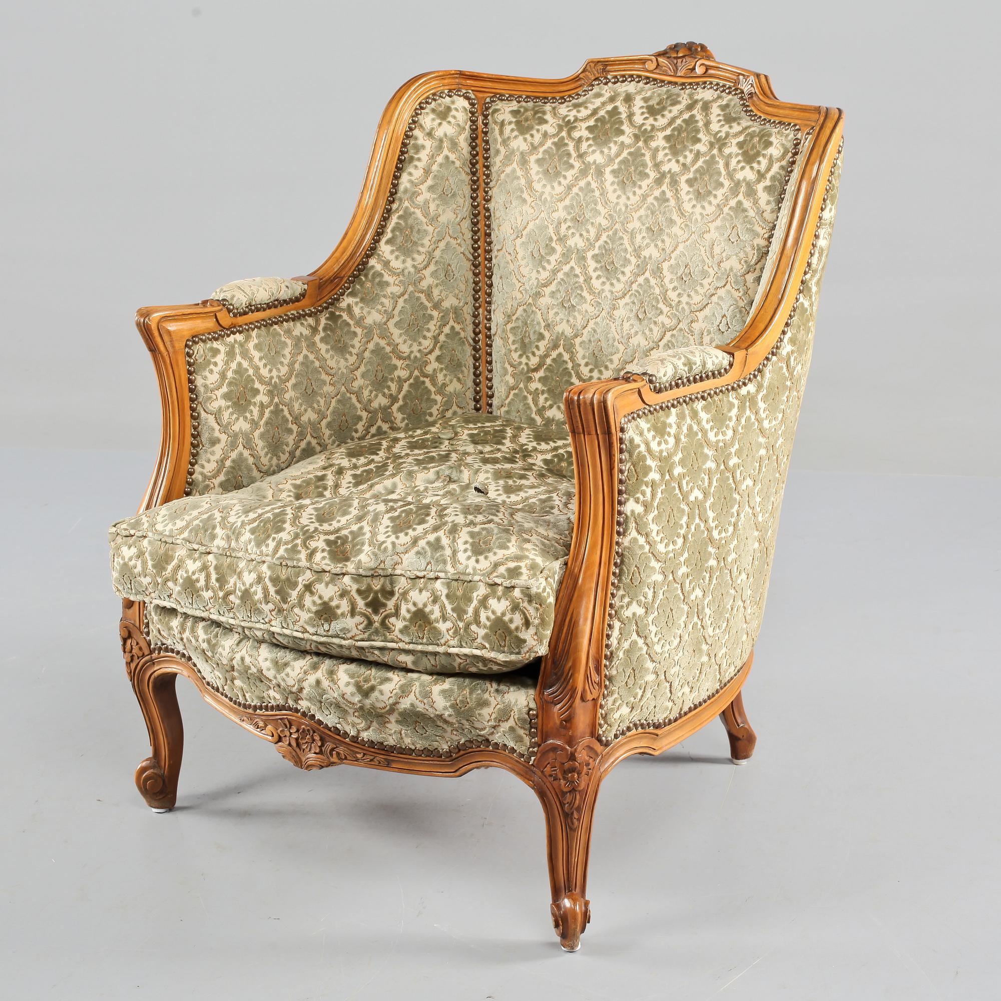 BERGERE, rokokostil, omkring 1900-talets mitt.