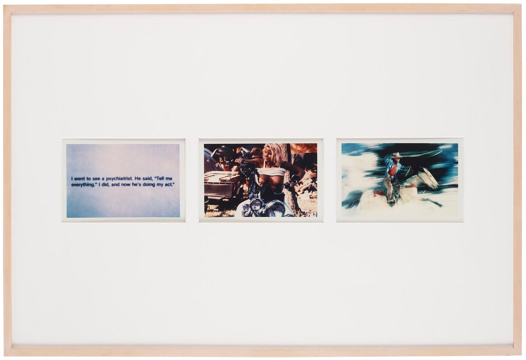 Richard Prince, "Joke, Girlfriend, Cowboy", 2001.