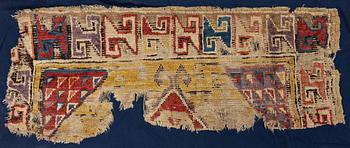 An 18th century Cappadocia fragment, c. 128 x 53 cm.