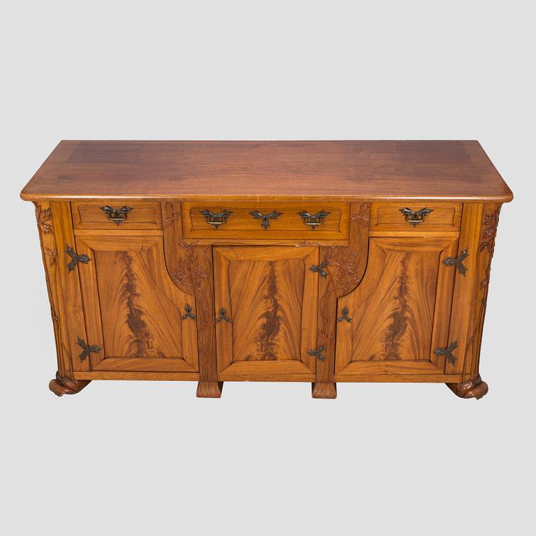 Karl Tirén, Senkki, A.B Naeslunds Möbelfabrik, Uumaja, n. 1901. Jugend.