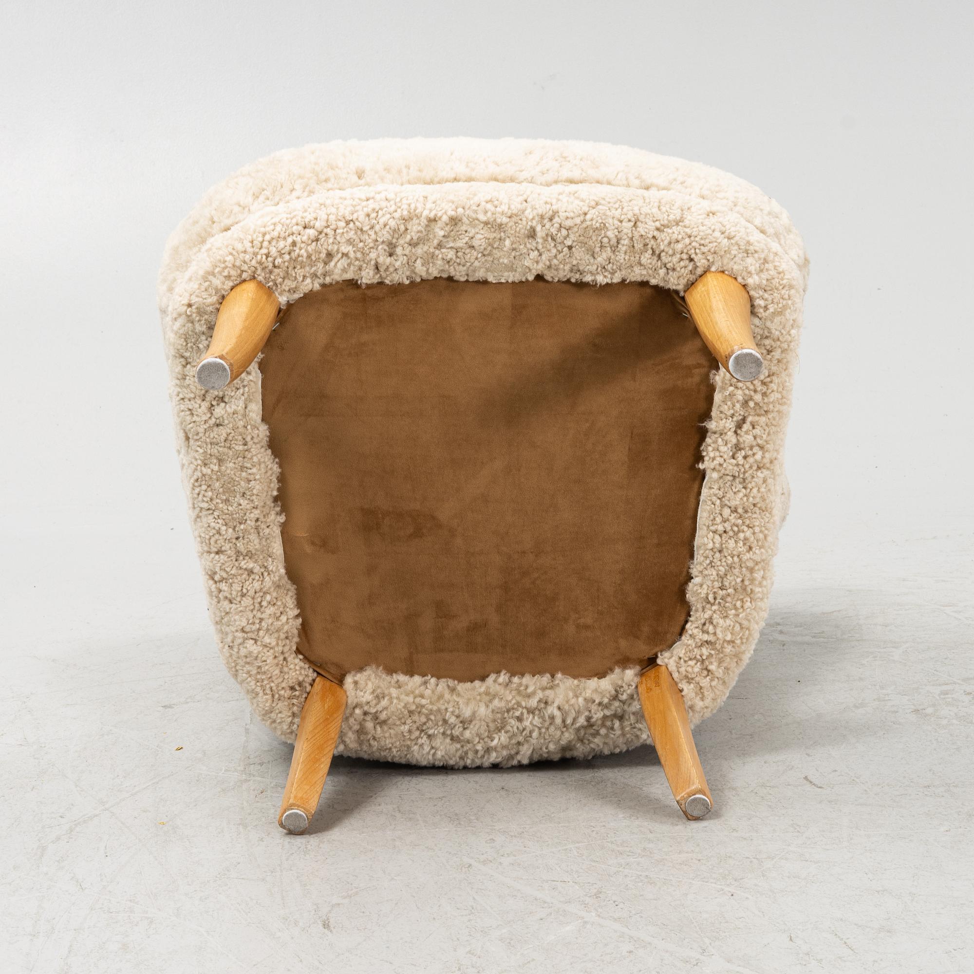 A Swedish Modern easy chair, 1940's.