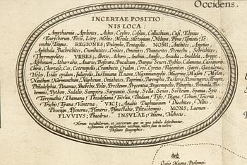 Abraham Ortelius, "AEgyptus Antiqua".