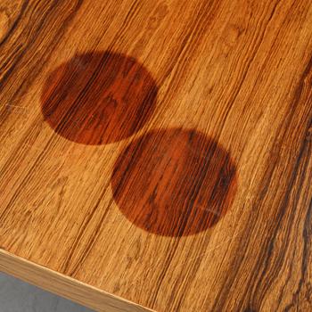 Severin Hansen, a rosewood table, Haslev, Denmark, 1960's.
