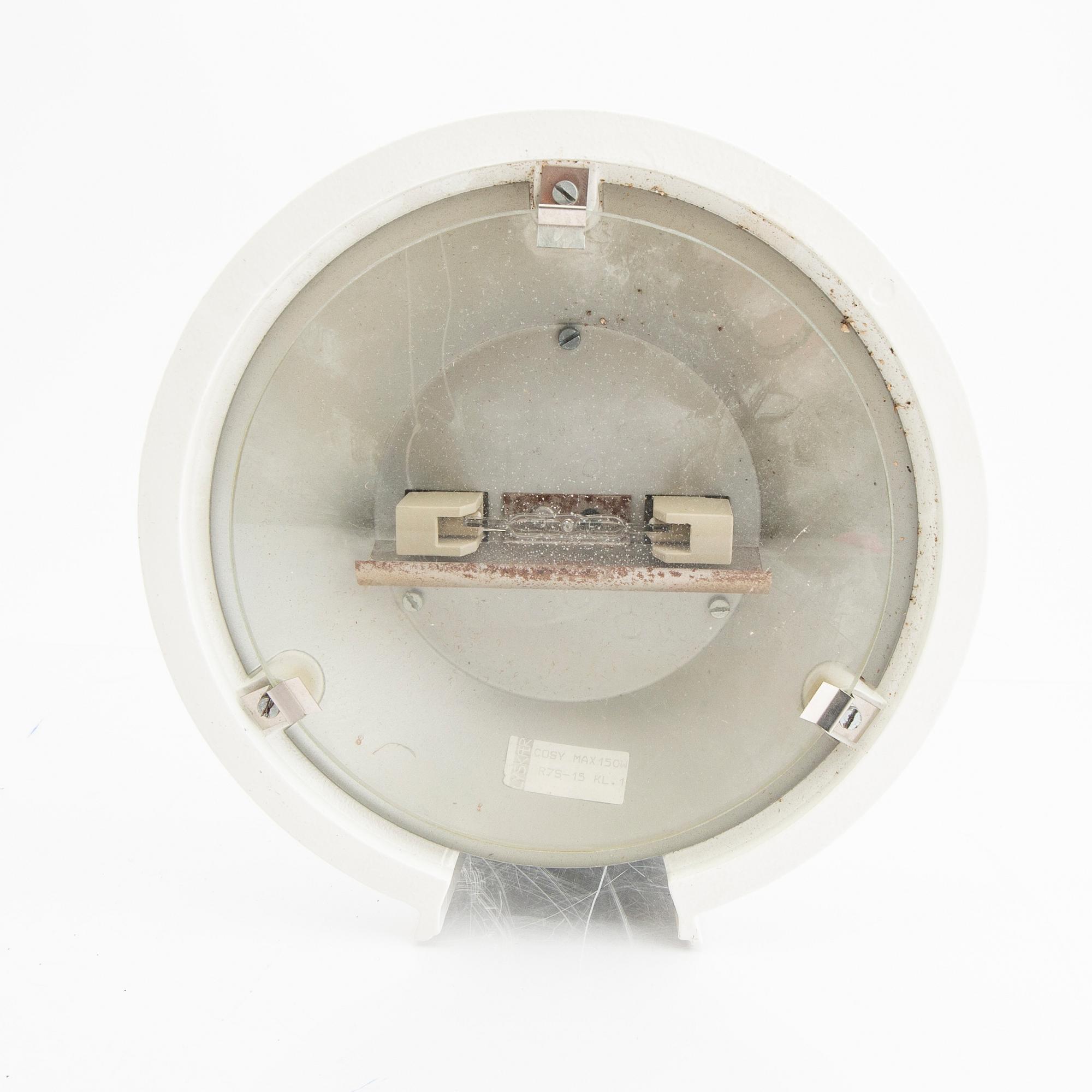 A set of five danish Lyskaer wall scones alter part of the 20th century.
