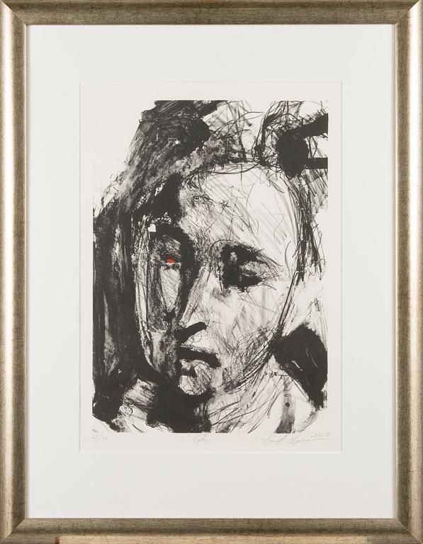 KUUTTI LAVONEN, lithograph, signed and dated 2007, numbered 62/90.