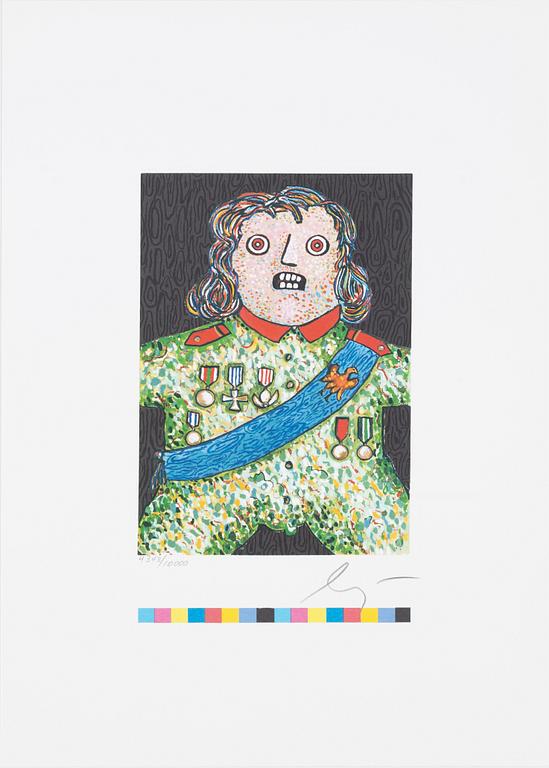 "Die Kunst der Graphik", suite comprising 6 prints, 1982, signed 4343/10000.