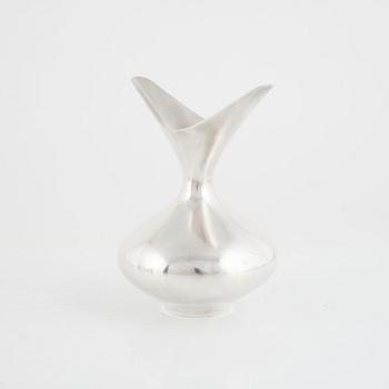 A Danish Sterling Silver Vase by Hans Bunde,   Cohr.