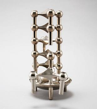 A module candle holder / sculpture by Ceasar Stoffi & Fritz Nagel, BMF, Germany.