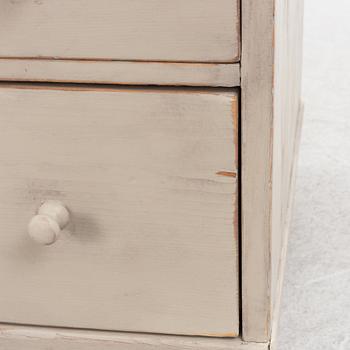 A Painted Chest of Drawers, circa 1900.