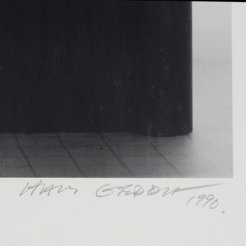 HANS GEDDA, offsettryck, signerad och daterad 1990, numrerad 33/200.