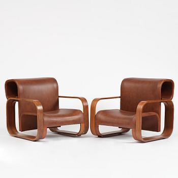 Jan Bocan, fåtöljer, ett par, Thonet, utförda för Tjeckoslovakiska ambassaden, Stockholm, 1972.