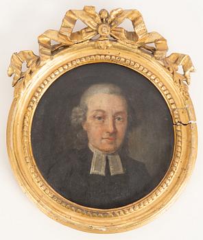 Swedish artist, around 1800, Portrait of a priest.