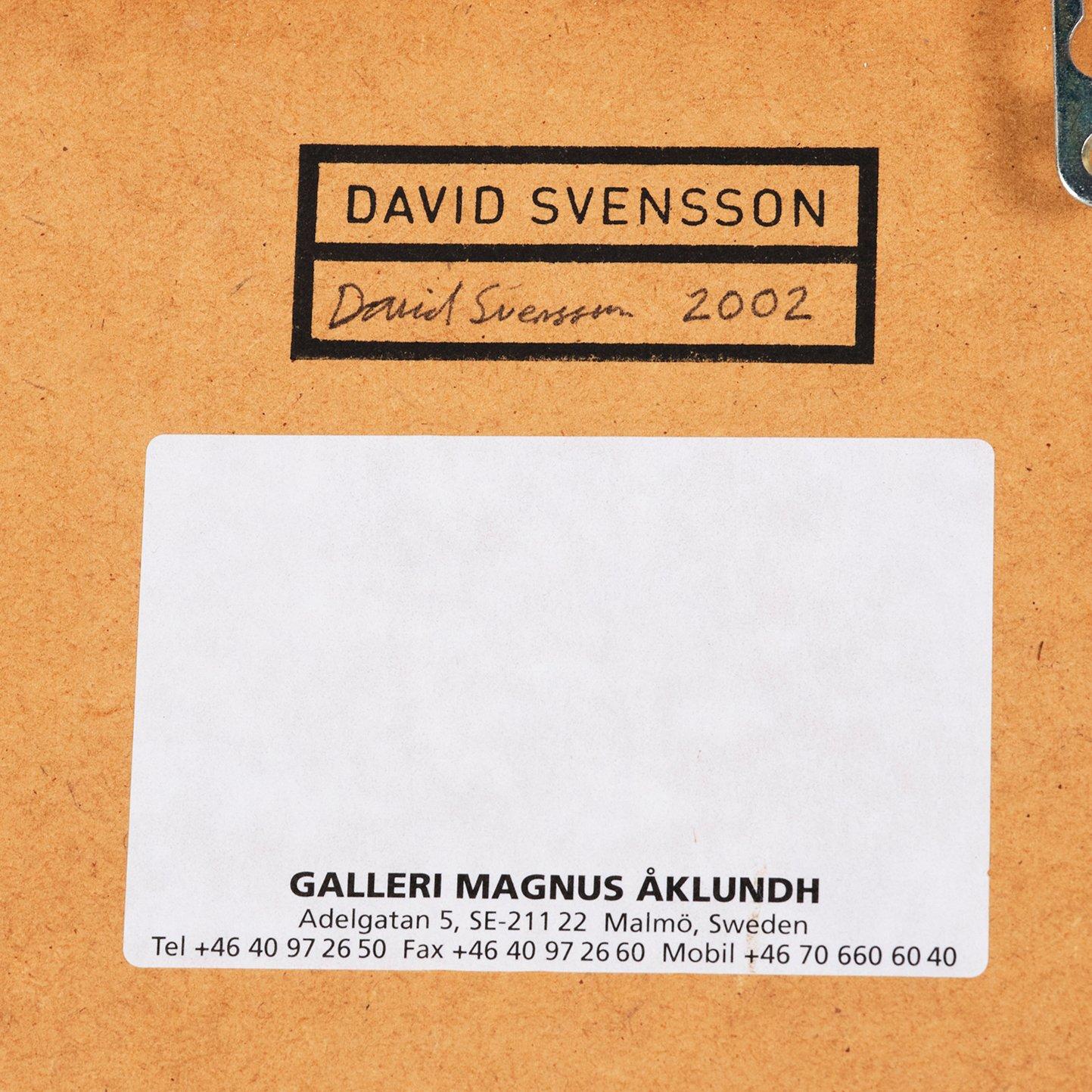 David Svensson, Untitled.