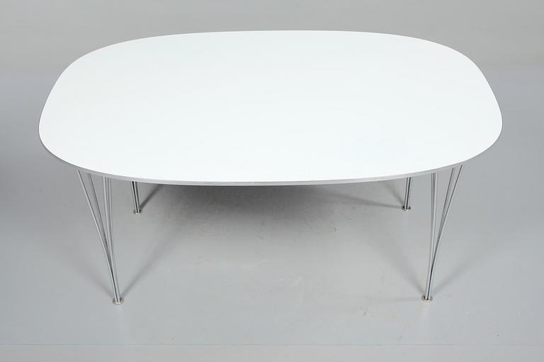 MATBORD, "Superelips", Bruno Mathsson och Piet Hein för Fritz Hansen, 1979.