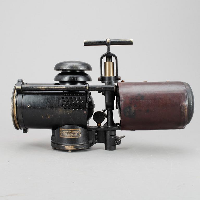 OPTISKT INSTRUMENT, Aktiebolaget Gasaccumulator (senare AGA), Stockholm. 1900-talets början.