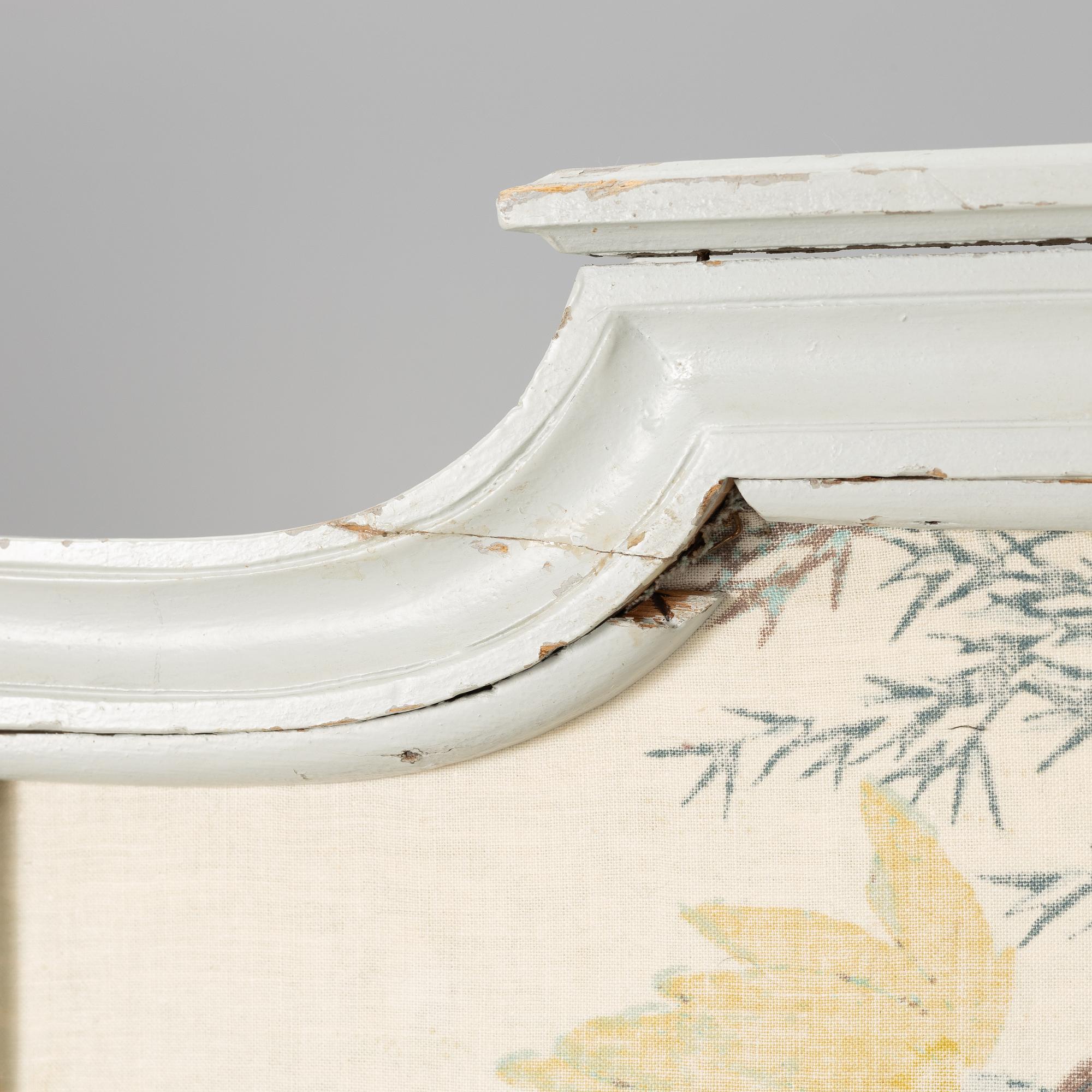 Vikskärm, gustaviansk stil, 1900-tal.