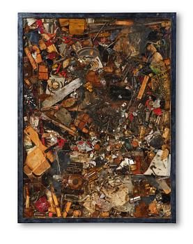 Arman (Armand Pierre Fernandez), "Poubelle d'Atelier".