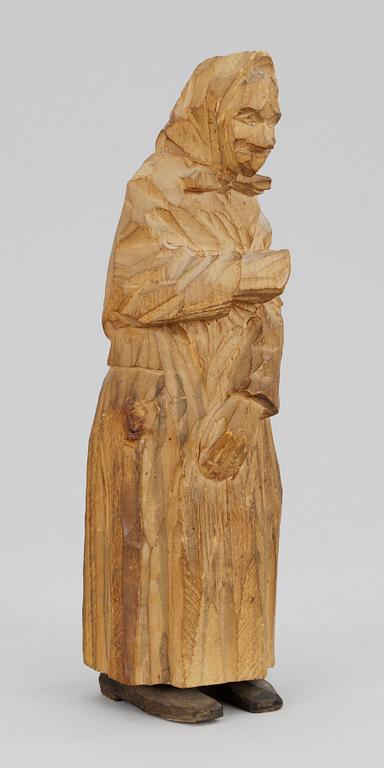 Axel Petersson Döderhultarn, Stående kvinna.