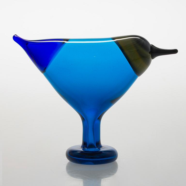 Oiva Toikka, glasfågel, signerad O. Toikka Nuutajärvi SSKK 2002.