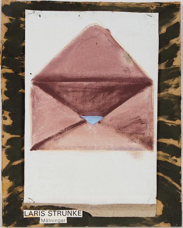 LARIS STRUNKE, blandteknik, ej signerad.