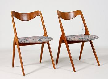 STOLAR, 2 st, teak, 1950/1960-tal.