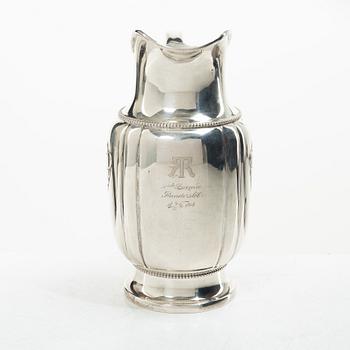 A Danish silver Art Nouveau jug, 1913.