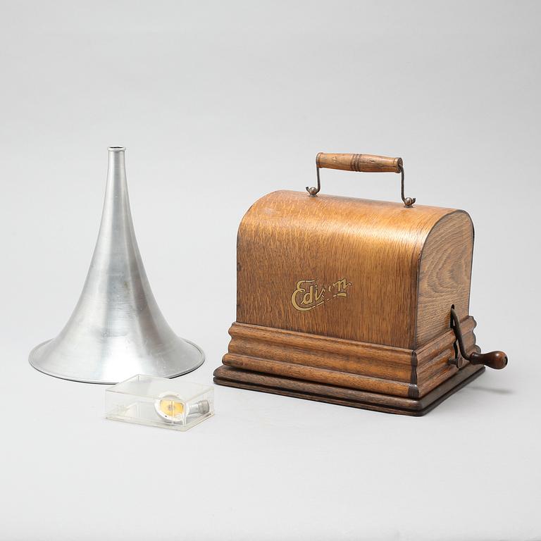 PHONOGRAPH, Edison, omkring sekelskiftet 1900.