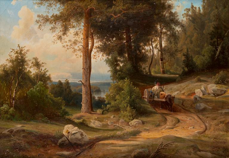 MAGNUS VON WRIGHT, SUMMER LANDSCAPE.