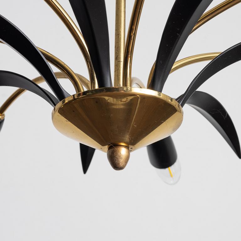 A pair of 1950's/60's ceiling lamps.