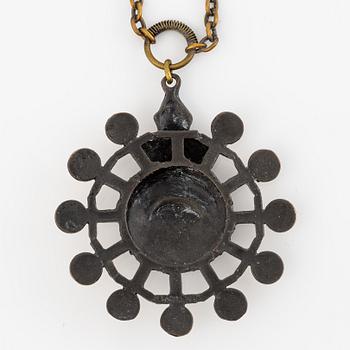 Pentti Sarpaneva, collier, brons.