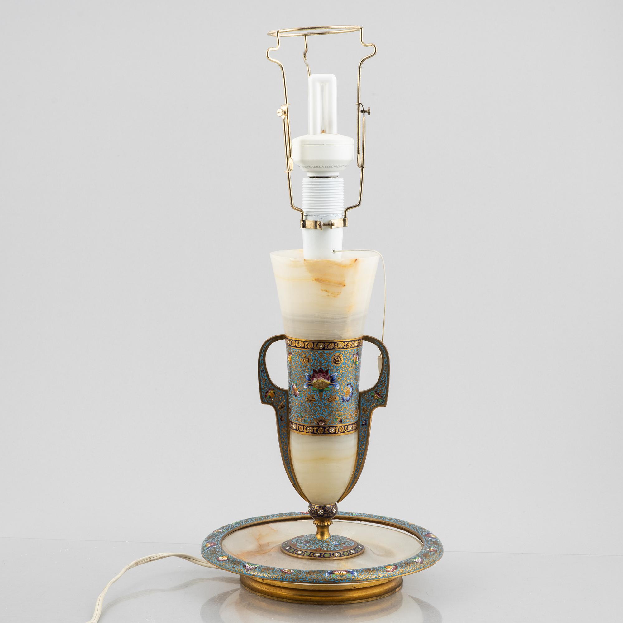 Bordslampa, 1900-talets mitt.