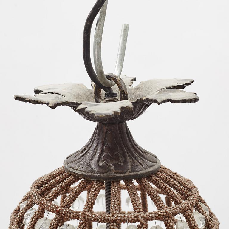 A chandelier, mid 20th Century.
