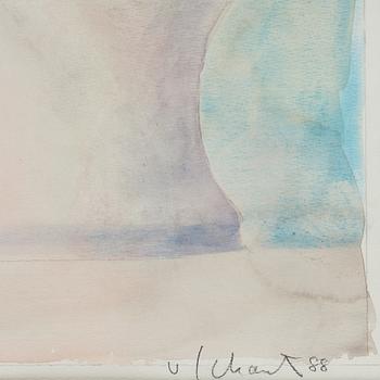 Philip von Schantz, water colour. Signed and dated -88.