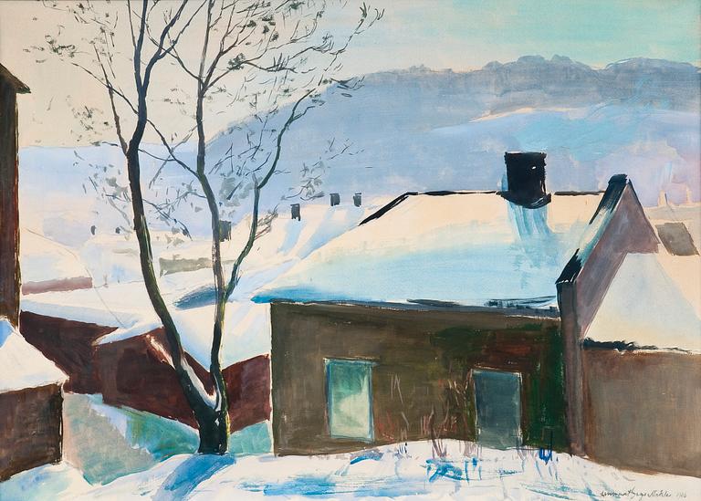 Lennart Segerstråle, A SUNNY WINTER DAY.