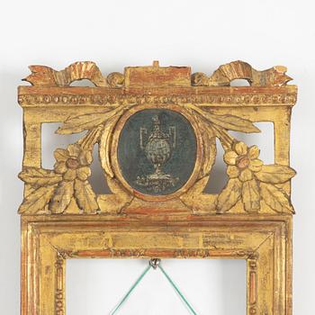 Spegelram, sent 1700-tal, Gustaviansk.