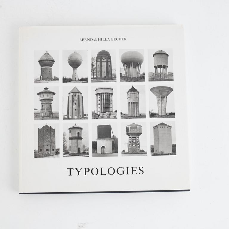 Bernd & Hilla Becher, photo books, three volumes.