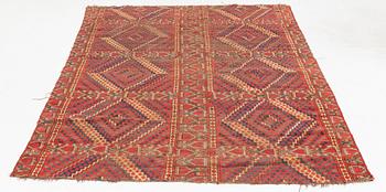 Matta, antik Beshir/Ersari, ca 284 x 163 cm.