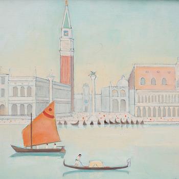 Einar Jolin, View over the Doge's Palace (Palazzo Ducale), Venice.