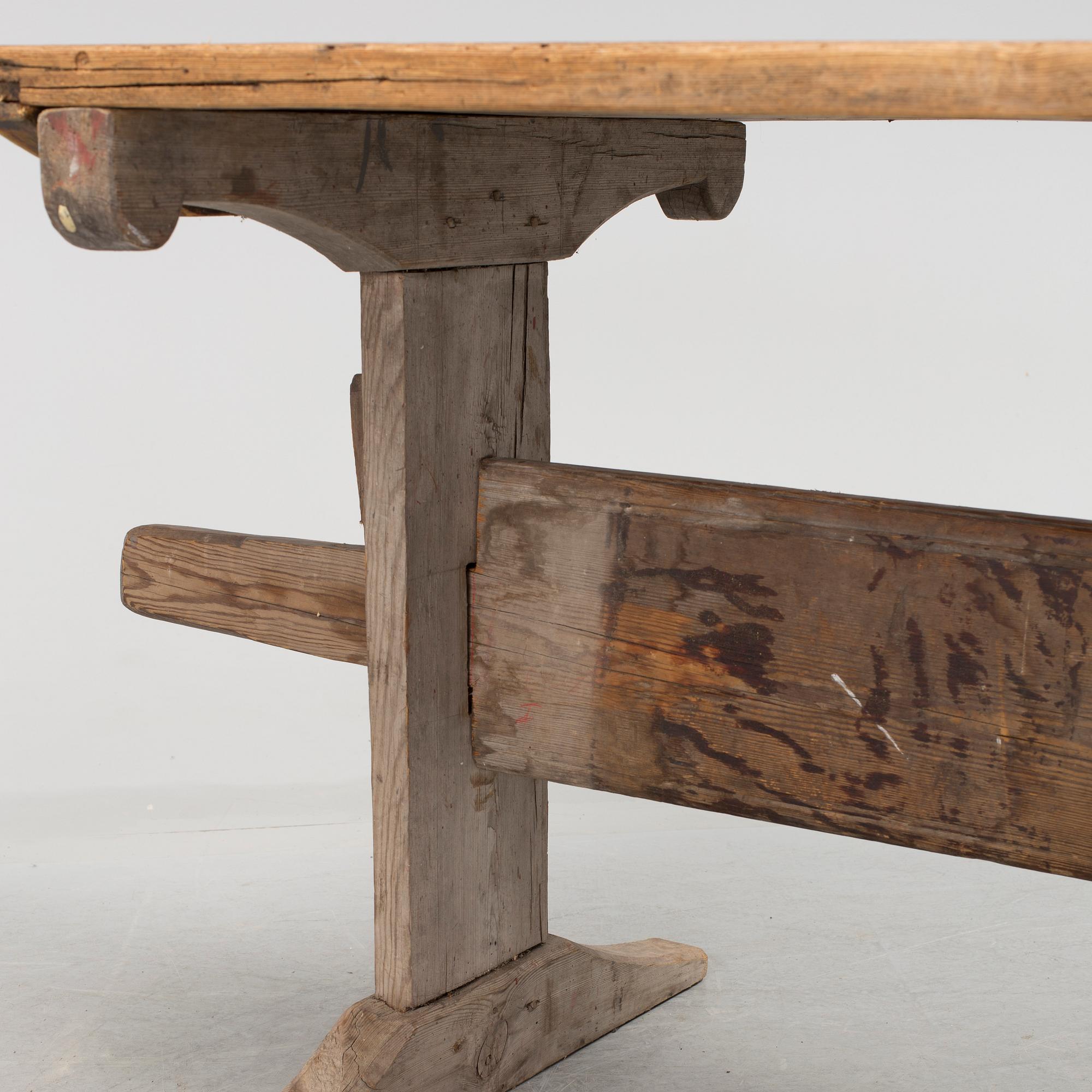 BOCKBORD, allmoge, 1700-tal.