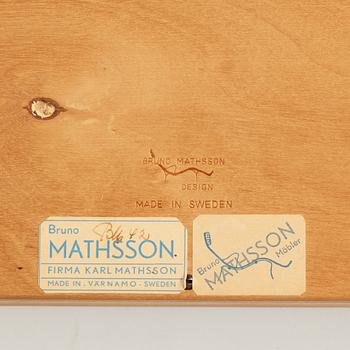 Bruno Mathsson, vägghylla, Firma Karl Mathsson, Värnamo 1940-tal.