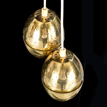 A pair of ceiling lamps by Hans-Agne Jakobsson, Markaryd, second half of the 20th century.